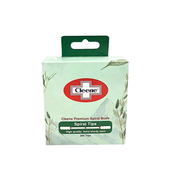 Cleene Premium Buds Spiral 200tips
