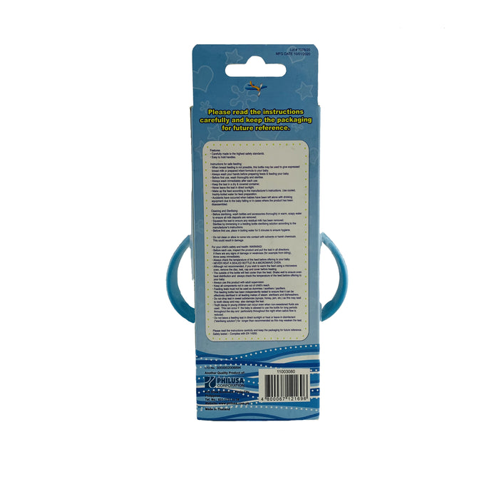 Babyflo Feeding Bottle Wide Neck with Handle 8oz