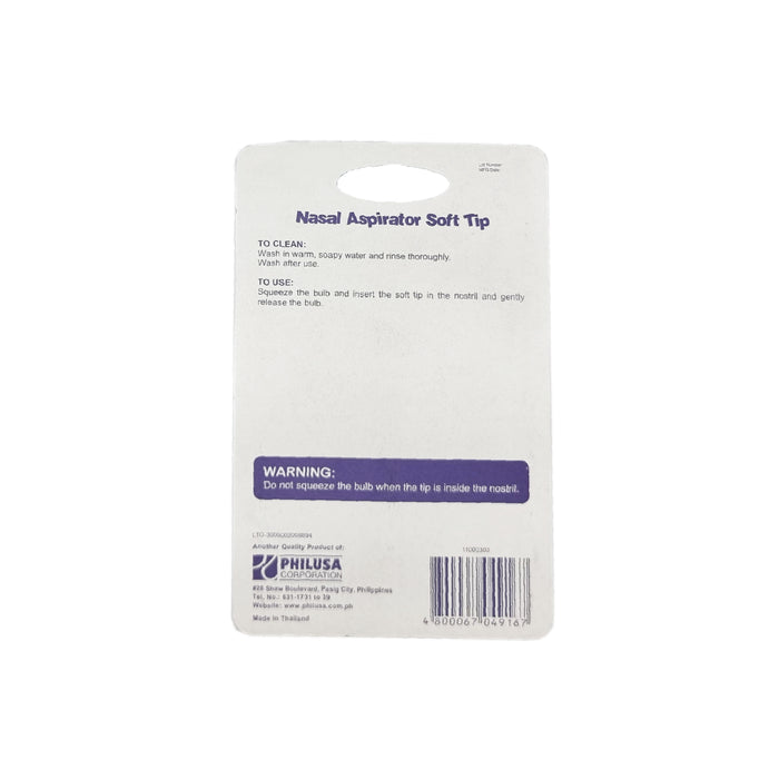 Babyflo Nasal Aspirator Soft Tip