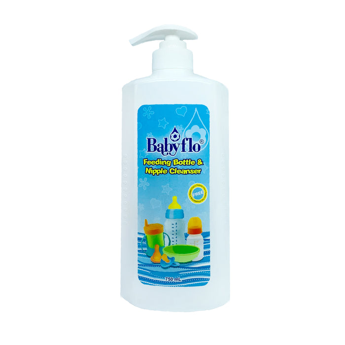 Babyflo Feeding Bottle & Nipple Cleanser 750mL