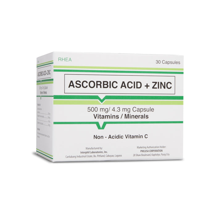 RHEA Ascorbic Acid + Zinc 30s