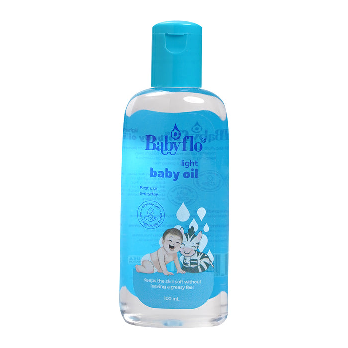 Babyflo Baby Oil Light 100mL