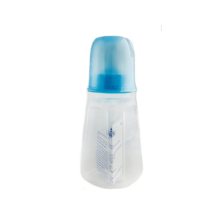 Babyflo Feeding Bottle Transparent Hexagonal 4oz