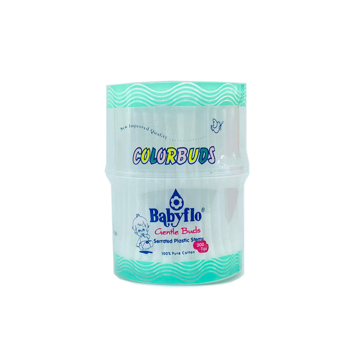 Babyflo Color Buds White Canister 300tips