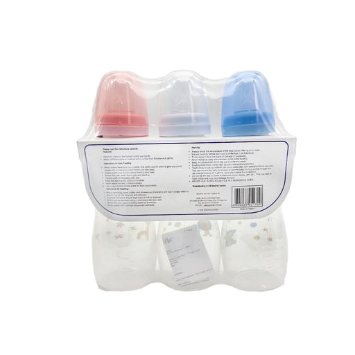 3 pcs baby bottle 8oz for infant feeding