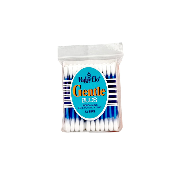 Babyflo Gentle Buds Blue Stem 72tips