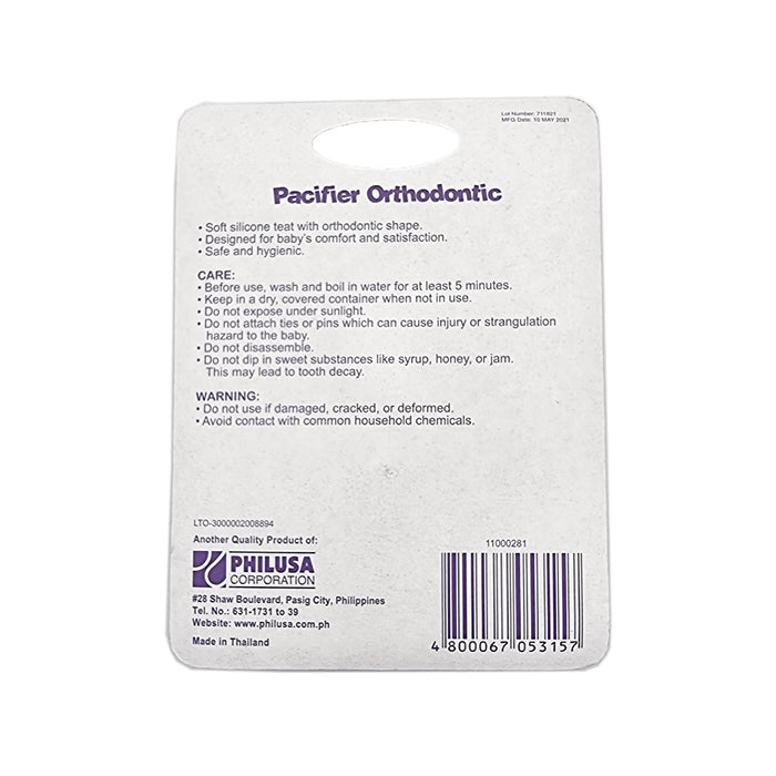 Babyflo Pacifier Orthodontic