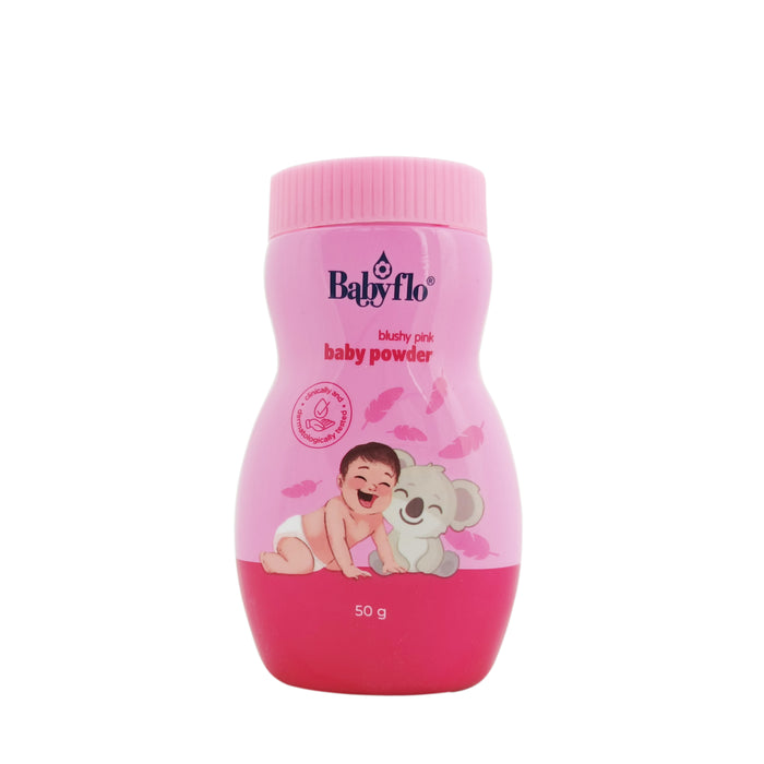 Babyflo Baby Powder Blushy Pink 50g