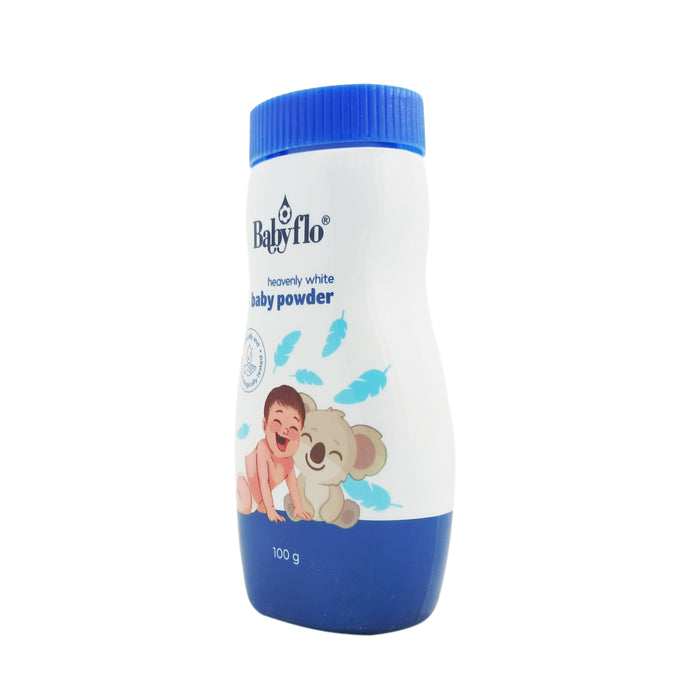 Babyflo Baby Powder Heavenly White  100g