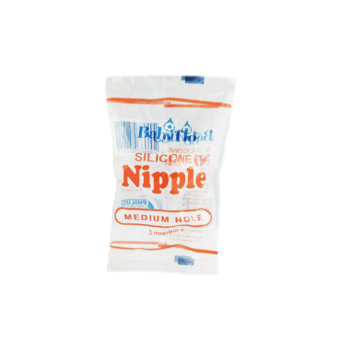 Babyflo Nipple Premium Silicone Medium Hole