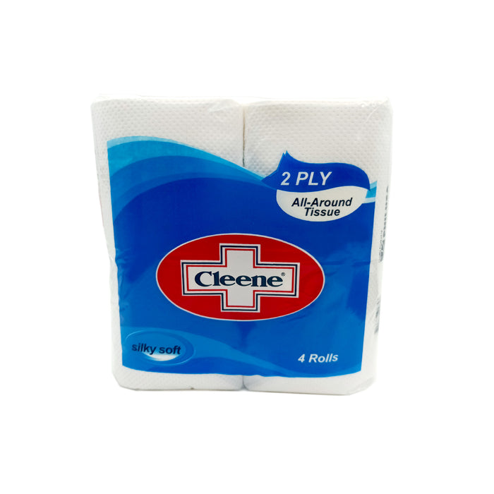 Cleene Bathroom Tissue Silky Soft 2ply 4s