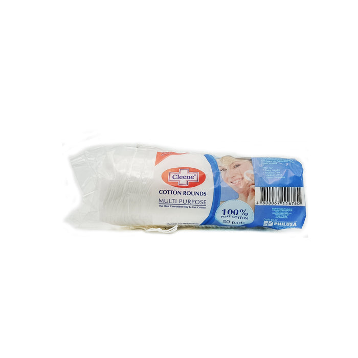 Cleene Facial Cotton Side-Sealed 50s