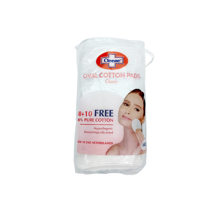 Cleene Oval Cotton Pads Classic 40+10