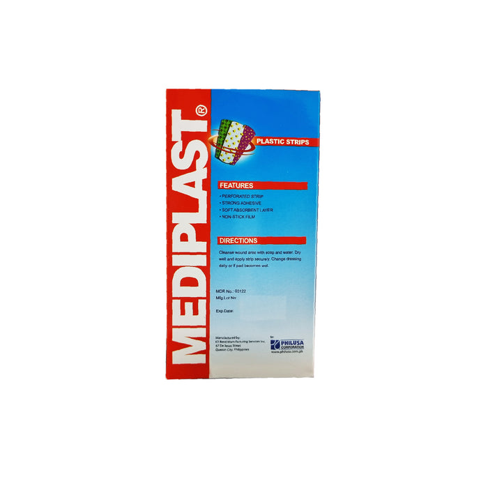 MEDIPLAST Plastic Strips Cartoon Strips 100s