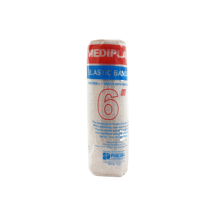 MEDIPLAST Elastic Bandage - Flesh 6 in x 5 yd