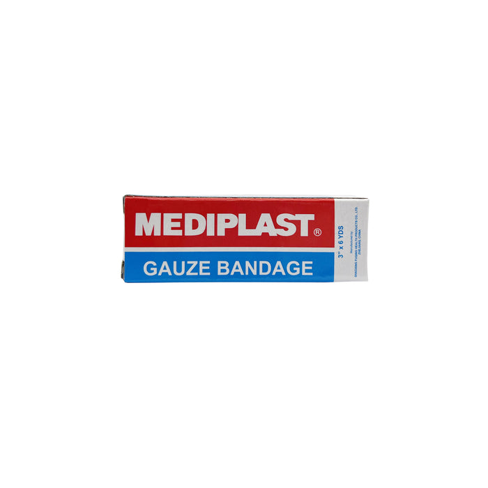 Mediplast Gauze Bandage 3 in x 6 yd