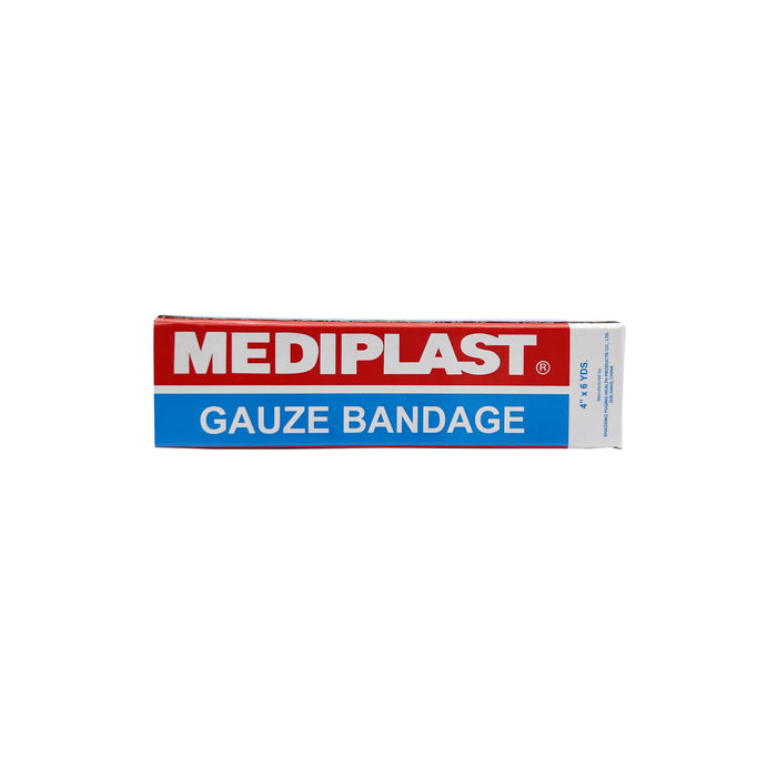 Mediplast Gauze Bandage 4 in x 6 yd