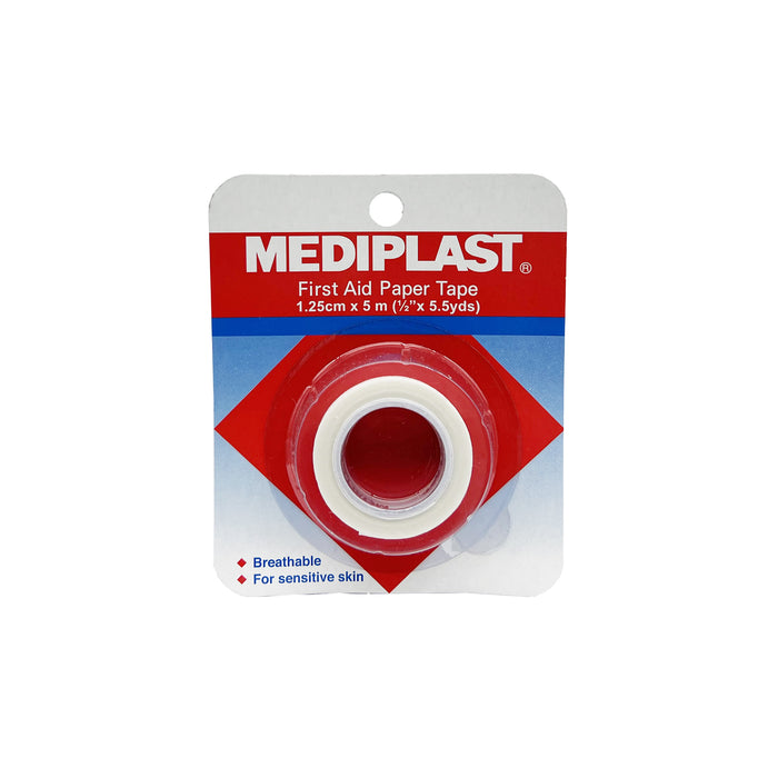 Mediplast First Aid Paper Tape 1.25 cm x 5.0 m