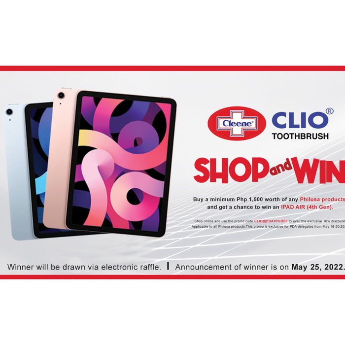 CLIO x PDA "SHOP and WIN" Exclusive promotion