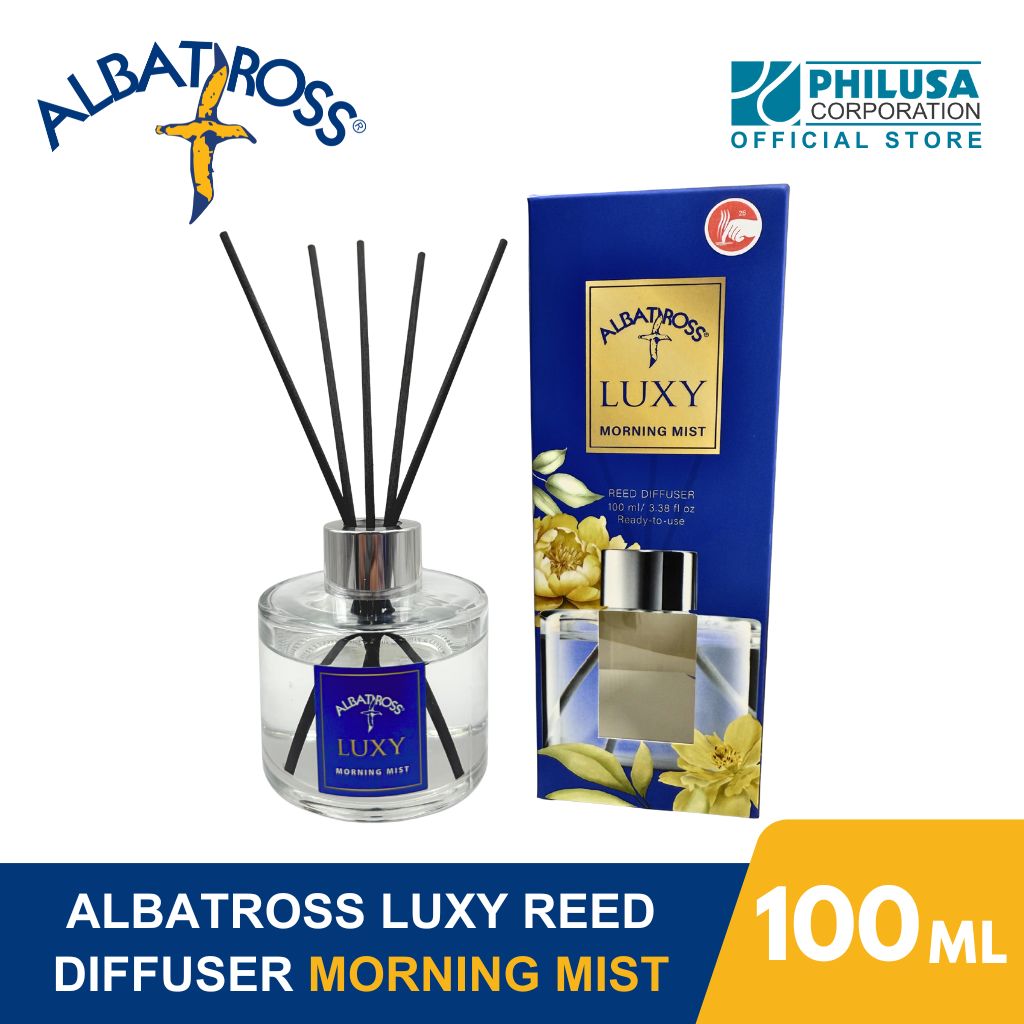 Albatross Luxy Reed Diffuser Morning Mist 100mL — PHILUSA Online Store