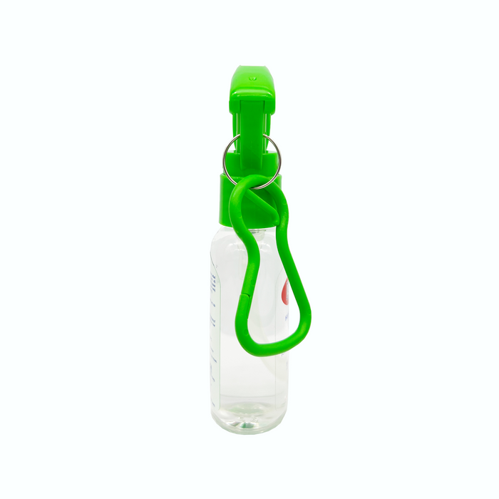 Cleene Hand Sanitizer Spray Green Air 60mL with Carabiner