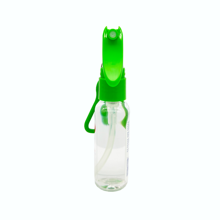 Cleene Hand Sanitizer Spray Green Air 60mL with Carabiner