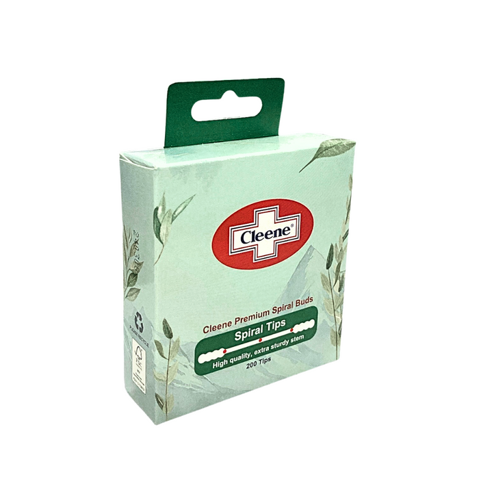 Cleene Premium Buds Spiral 200tips