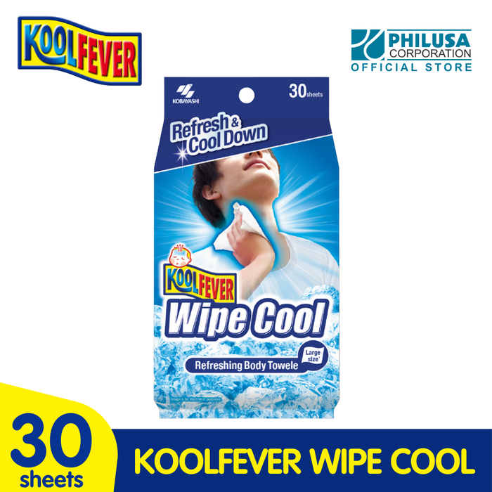 KoolFever Wipe Cool 30s