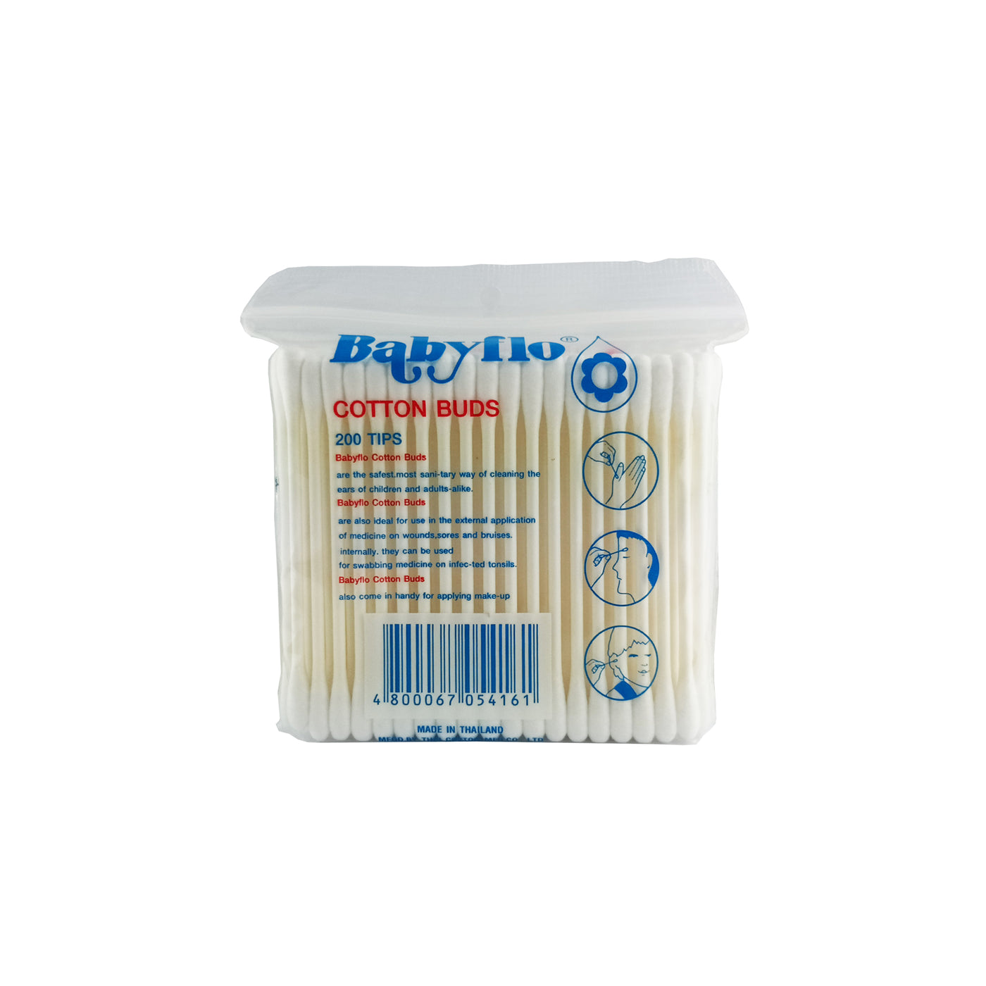 Babyflo Cotton Buds Paper Stem 200tips — PHILUSA Online Store