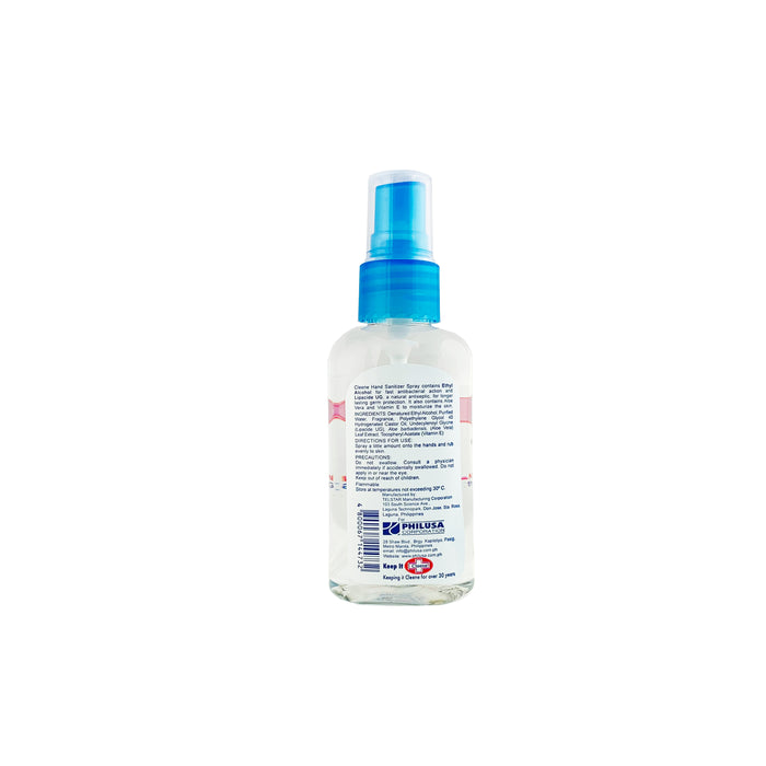Cleene Hand Sanitizer Spray Zest 60mL