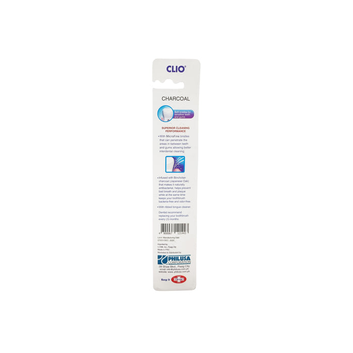Cleene CLIO Toothbrush Charcoal