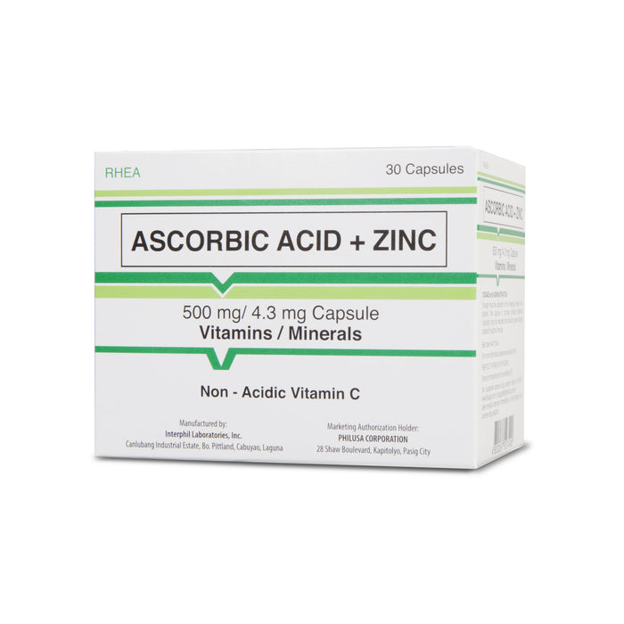 RHEA Ascorbic Acid + Zinc 30s