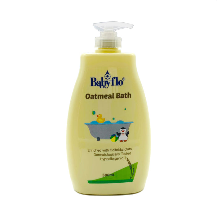 babyflo oatmeal bath pump