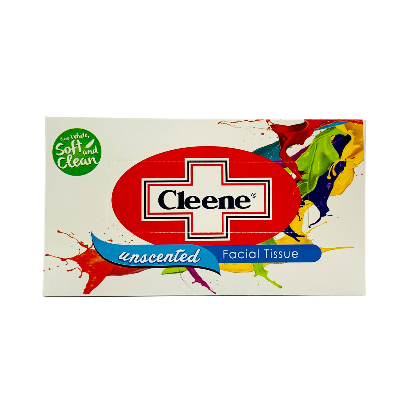 Cleene Facial Tissue Box Splatter 2ply 190pulls — PHILUSA Online Store