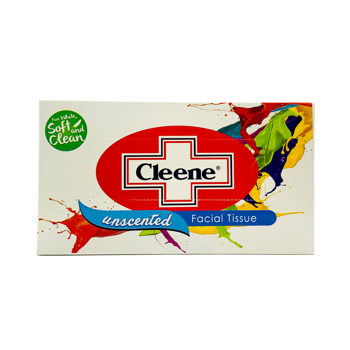 Cleene Facial Tissue Box Splatter 2ply 190pulls