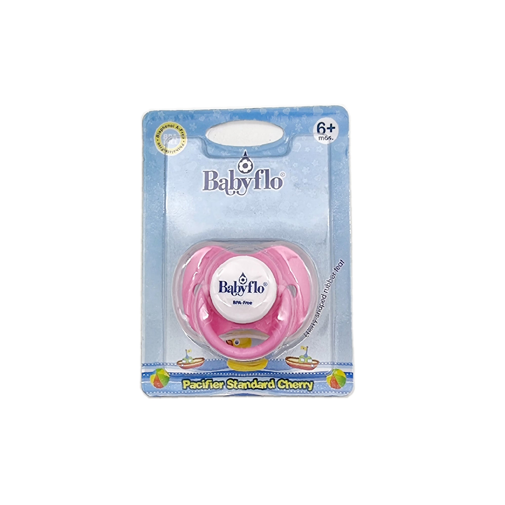 Bioflo Pacifier Babyflo Pacifier Standard Cherry — PHILUSA Online Store