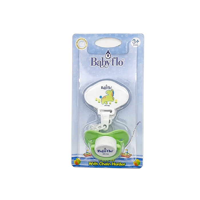 Babyflo Pacifier with Chain Holder