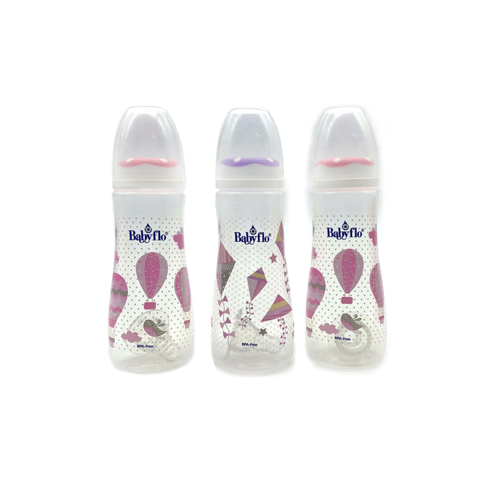 Babyflo Feeding Bottle 3-Pack 8oz
