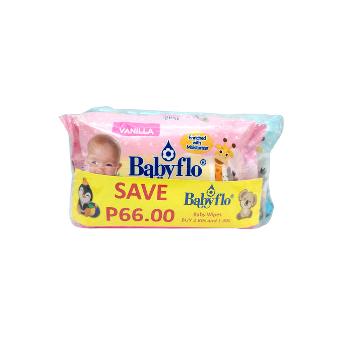 Babyflo Regular & Lavender 80s+Vanilla 30s Save P66