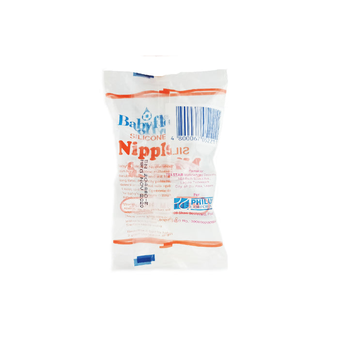 Babyflo Nipple Premium Silicone Medium Hole