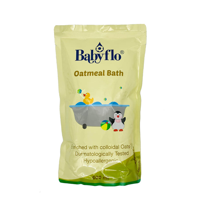 Babyflo Oatmeal Bath 600mL Refill