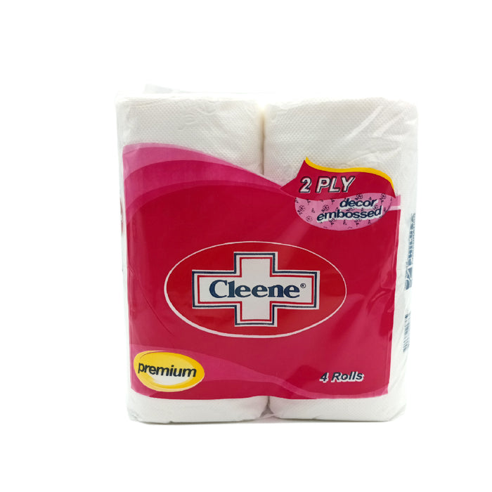 Cleene Bathroom Tissue Premium 2ply 4s