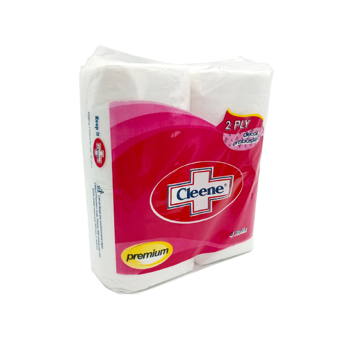 Cleene Bathroom Tissue Premium 2ply 4s