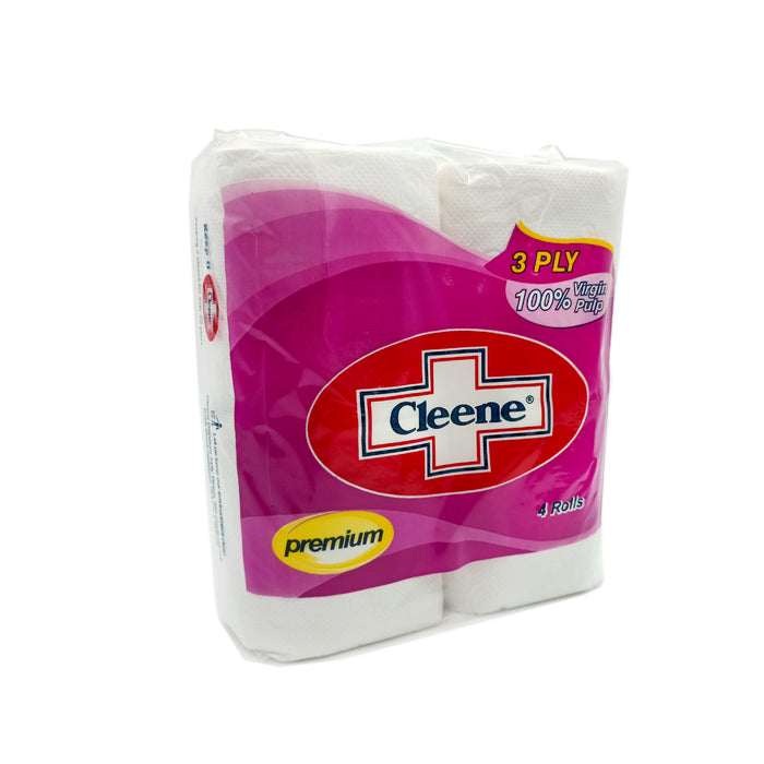 Cleene Bathroom Tissue Premium 3ply 4s