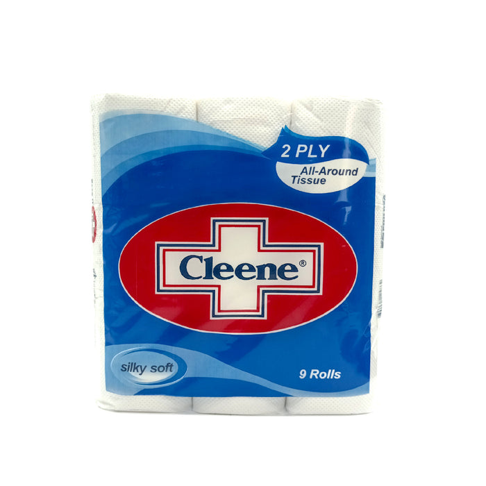 Cleene Bathroom Tissue Silky Soft 2ply 9s