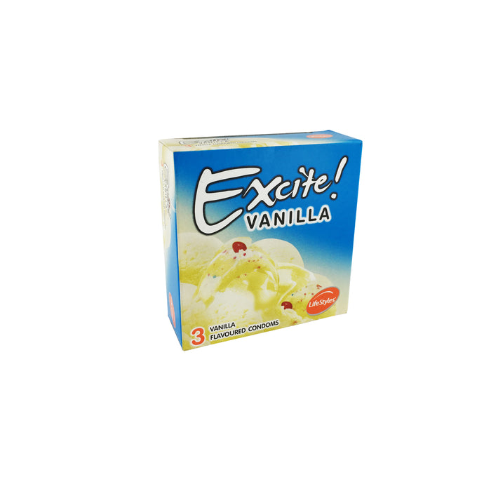 LifeStyles Excite Vanilla 3s