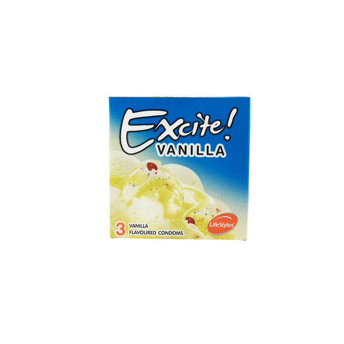 LifeStyles Excite Vanilla 3s
