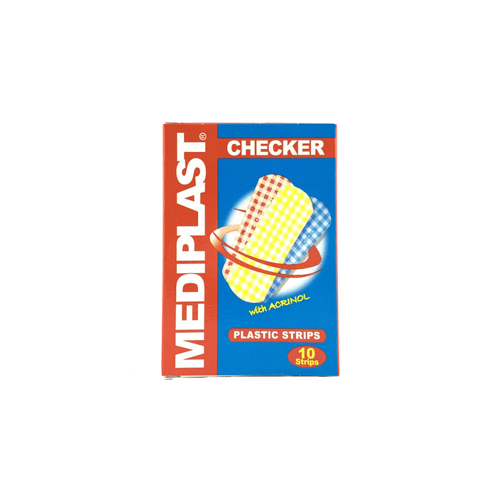 MEDIPLAST Plastic Strips Checker w/Acrinol 10s