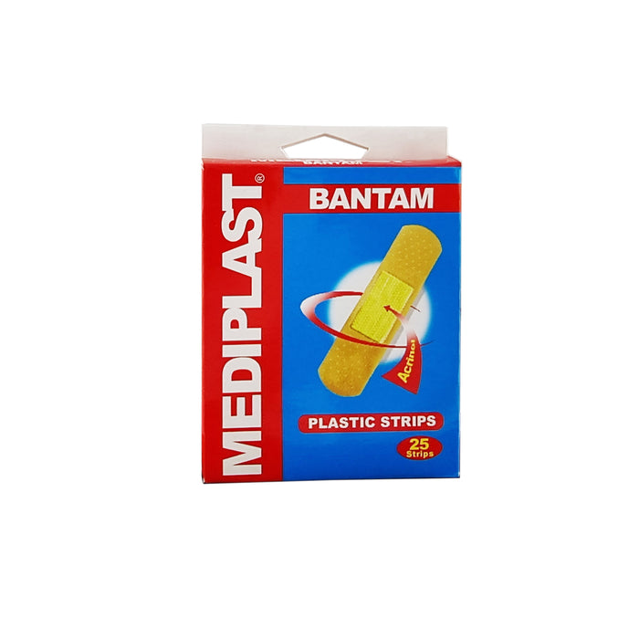 MEDIPLAST Plastic Strips Bantam  25s