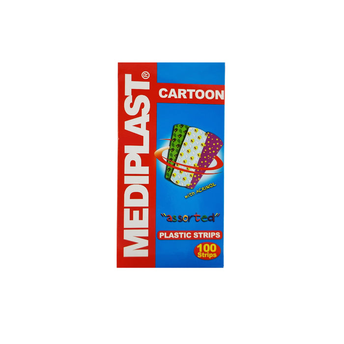 MEDIPLAST Plastic Strips Cartoon Strips 100s